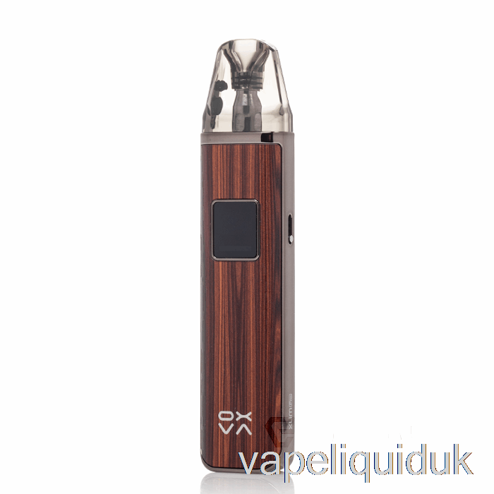 OXVA XLIM Pro 30W Pod System Brown Wood Vape Liquid